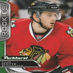 Tyler Motte - 2016/2017 Parkhurst Hockey Rookies Card